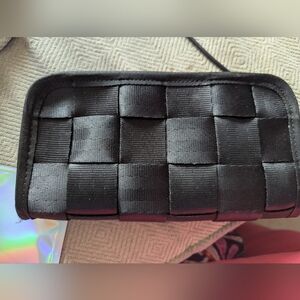 Harveys Black Woven Wallet